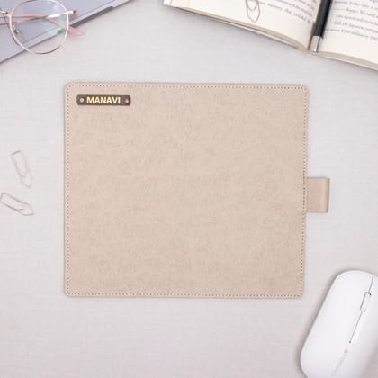 PERSONALISED MOUSE PAD - BEIGE-Beige