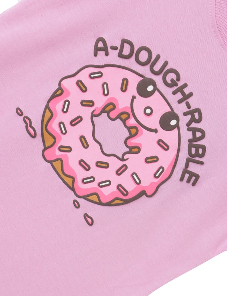 Exclusive Kids Girls T-Shirt Bonbon Pink / Sparking Grape Violet, Soft Cotton, Ages 2-6 (2pcs pa