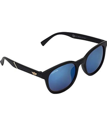 Creature - Black Panto Sunglasses ( Pack of 1 )