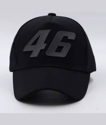 Bolax Pack of 1 Cotton Blend Men's Cap ( Black )