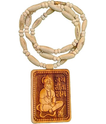 DvR ClicK Pooja Mala Tulsi Mala With Hnuman ( Pack of 1 )