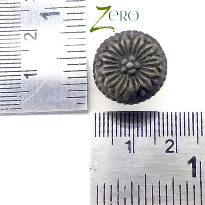 Brand Zero Vintage Metal Charms - Knobe Design 4 - Pack of 1 Pcs - 18mm*14mm