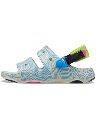Classic All Terrain Topographic Clog-M6/W8 / Bone/Multi