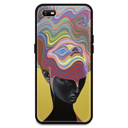 Explosion - Glossy Metal Silicone Case For Oppo Models-Oppo A1K