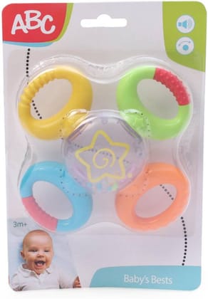 SIMBA ABC Twist & Turn Rattle Rattle  (Multicolor)