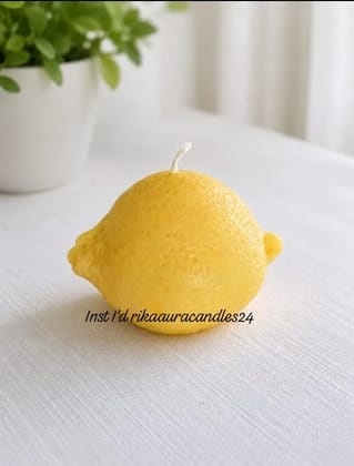 Lemon candle