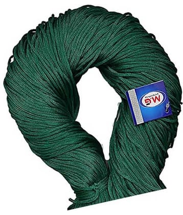 Teal 100 mtr  Braided Cord Thread Nylon knot Rope sturdy cording- Art-ABEA