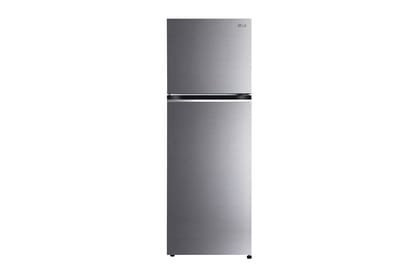 LG 322L, 2 Star, Smart Inverter Compressor, Dazzle Steel Finish, Frost-Free Double Door Refrigerator Dazzle Steel