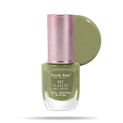 Seven Seas My Nails Nail Polish, High Colour Pay Off, Long Lasting, Quick Drying, Chip Resistant, Non-Staining, 10ml (374, 10ml) Seven Seas My Nails Nail Polish, High Colour Pay Off, Long Lasting, Quick Drying, Chip Resistant, Non-Staining, 10ml (374, 10ml)