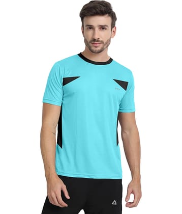 FTX Pack of 1 Polyester Regular Fit Men's T-Shirt ( Black )