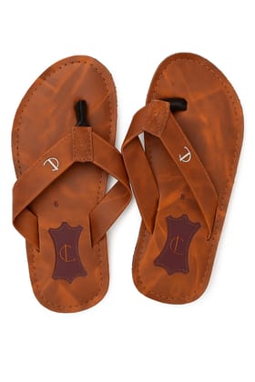 Handcrafted Leather Sandals, Brown, Cross-Strap Design, Stitched Sole color Brown Size 8