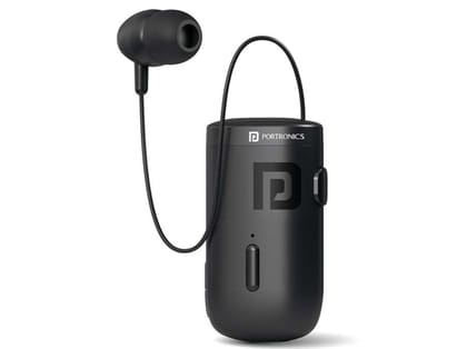 Portronics Harmonics Klip 6 Upto 30 Hours Playtime, Vibration Prompt, Bluetooth Version 5.3, Strong Clip