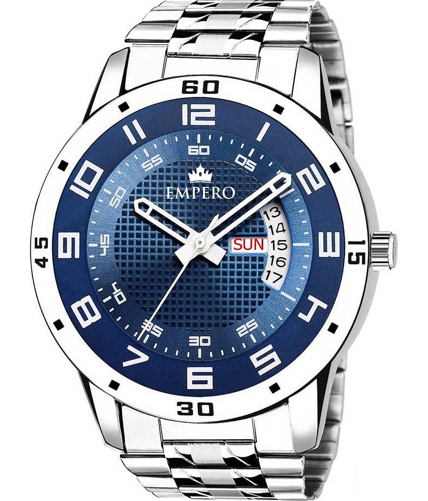 EMPERO - Silver Stainless Steel Analog Men's Watch