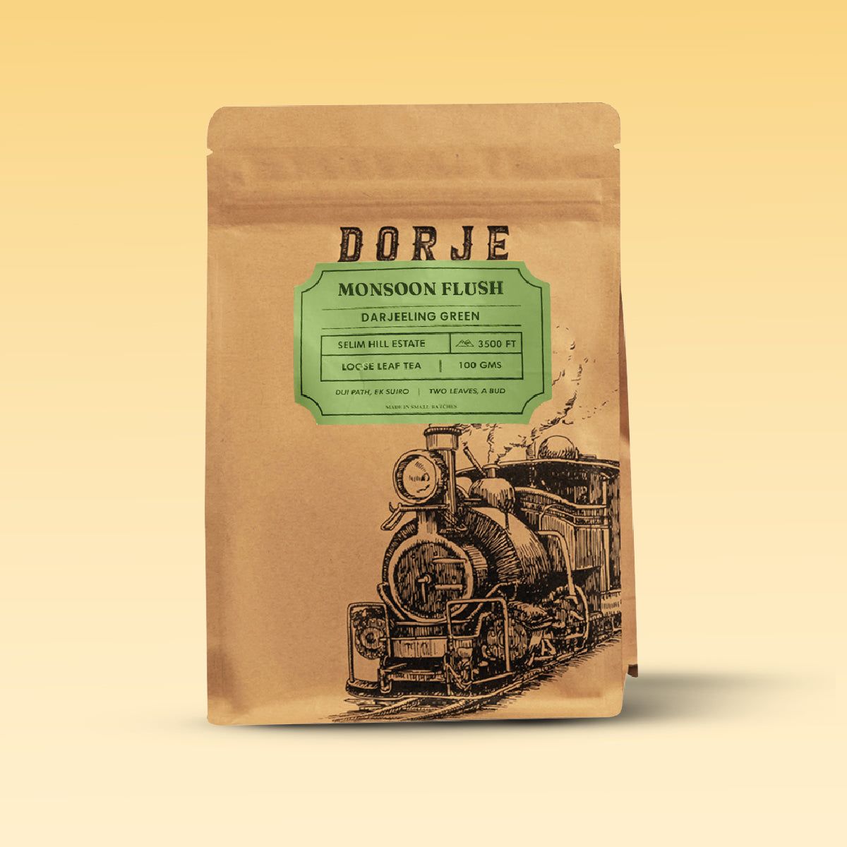 Monsoon Flush - Green Tea-100 GM / 40 CUPS / One Time Purchase