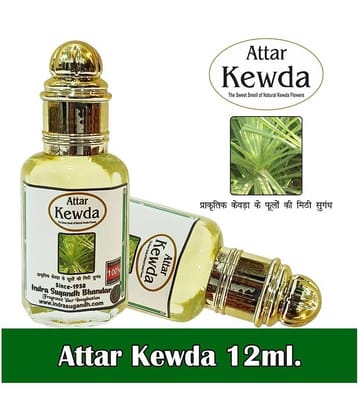 INDRA SUGANDH BHANDAR - Rich & Divine Kewda|Kewra Attar For Men & Women 12ml Pack Of 1