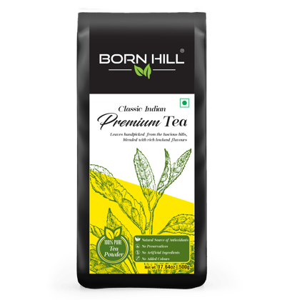BORN HILL BH tea 500g (Pack of 1)