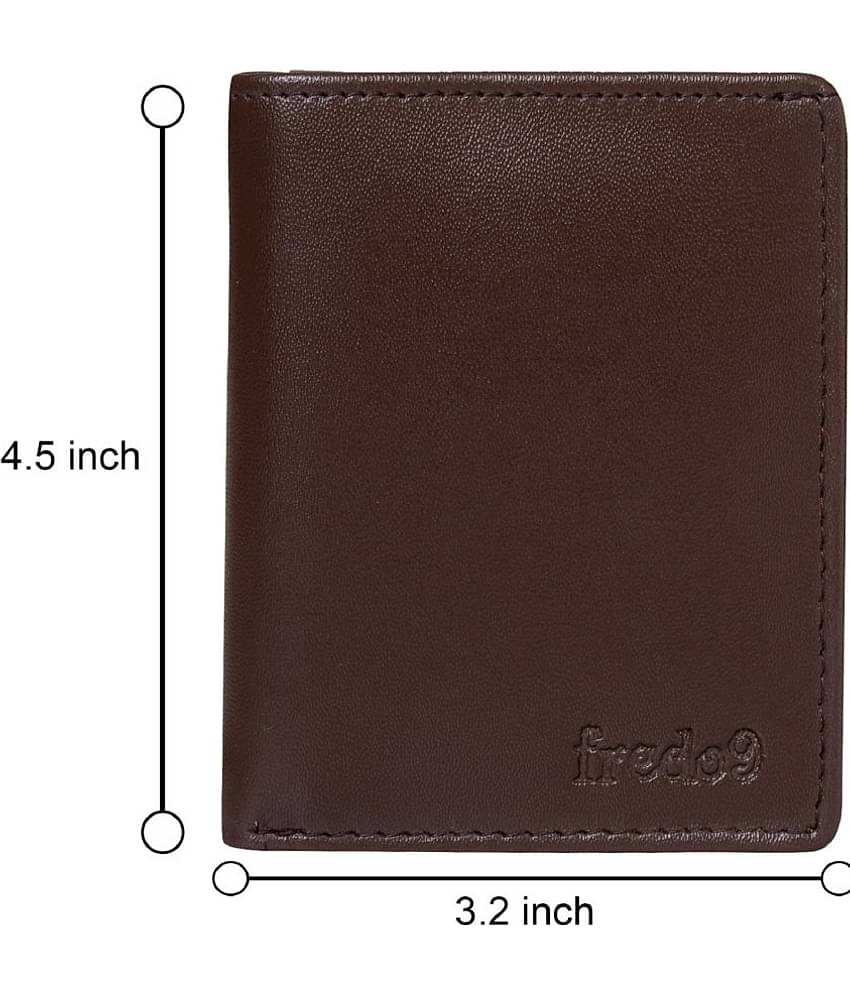 HIDEFLIX Brown PU Men's Regular Wallet ( Pack of 1 )