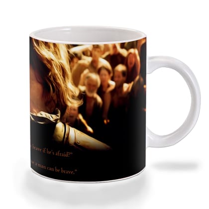 Multicolor Game Of Thrones Ned Execution (Brave Quote) Ceramic Mug