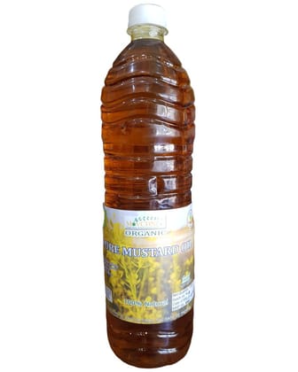 Organic Pure Mustard Oil - 1 L