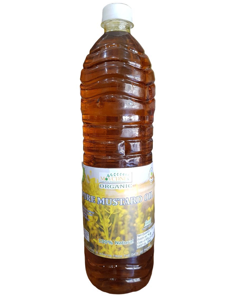 Organic Pure Mustard Oil - 1 L