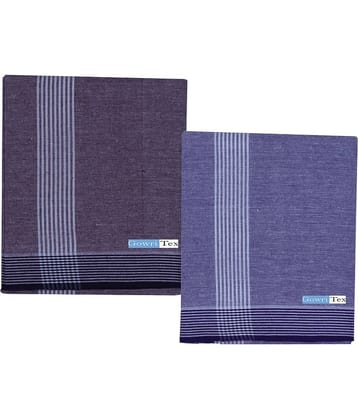 GOWRI TEX Cotton Men's Lungi Multicolor ( Pack of 2 )