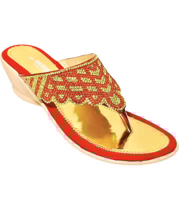 Racecourse - Red Women's Slip On Heels