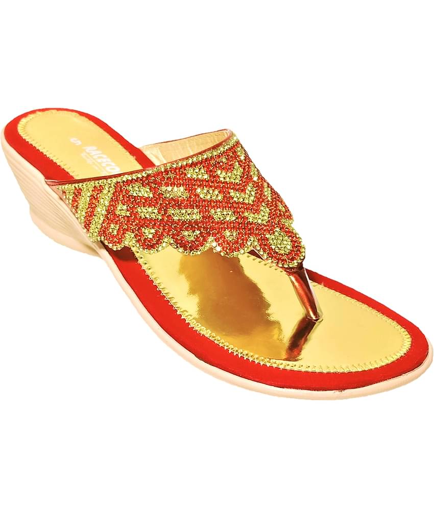 Racecourse - Red Women's Slip On Heels