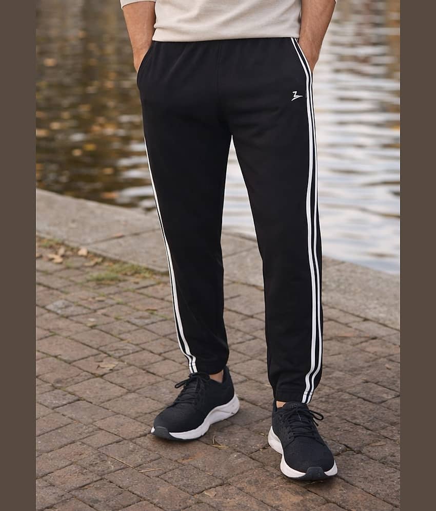 Zeffit Navy Blue Cotton Blend Men's Trackpants ( Pack of 1 )