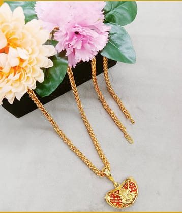 JIPPA Gold Pendant set ( Pack of 1 )