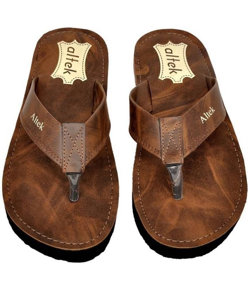 Altek Brown Daily Slippers