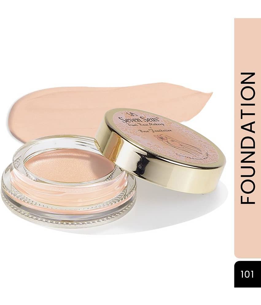 Seven Seas Dual Base Makeup Professional Real Base Foundation (Classic Ivory)