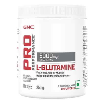 GNC Pro-Performance L-GLutamine-250 gm