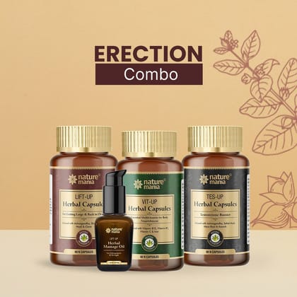 Nature Mania Erection Combo (Erectile Dysfunction Combo)