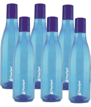 PearlPet - Olive Green Fridge Water Bottle ( Pack of 6 )