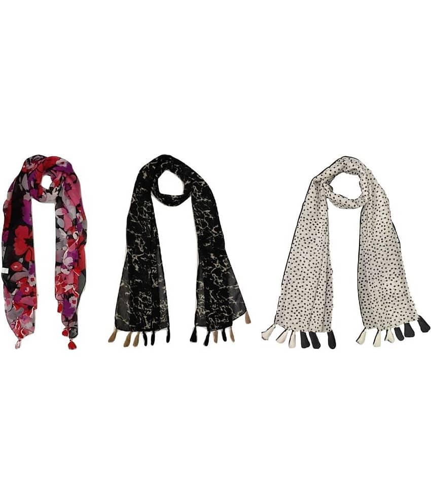 stolevilla Multi Printed Poly Cotton Yarn Combo ( Pack of 3 )