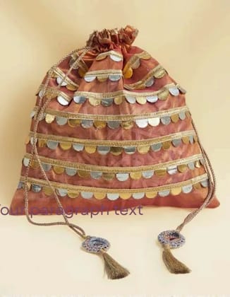 Tissue Silk Potli