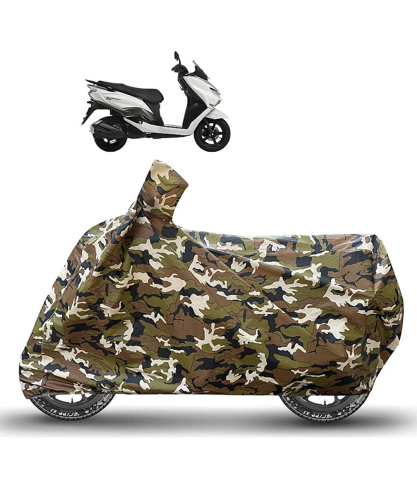 Caronix Bike Body Cover for Suzuki Burgman Street ( Pack of 1 ) , Brown