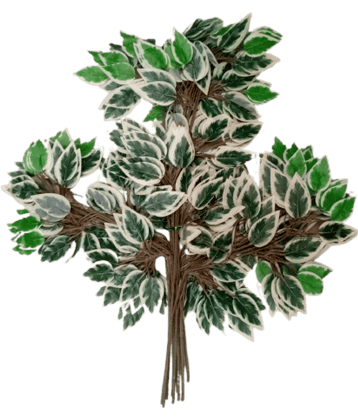 Green plant indoor - Green Wild Artificial Flowers Bunch ( Pack of 12 )