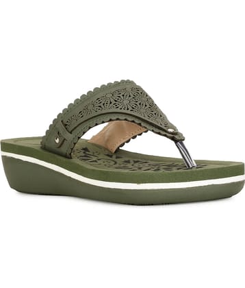 Bata Olive Women's Flats