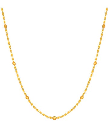 Fashion Frill Gold Plated Neck Chain For Men/ Boys