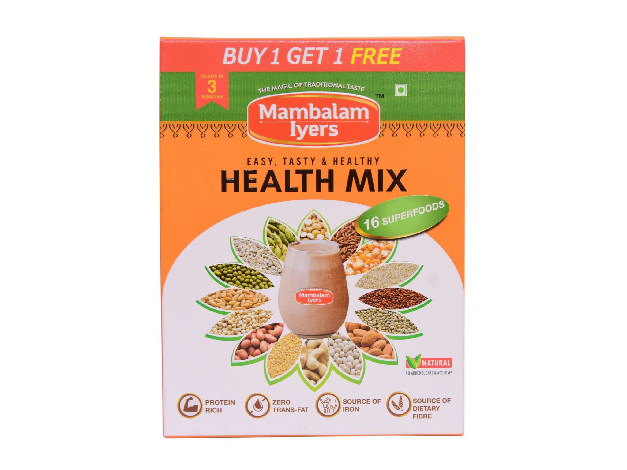 Multi Millet HealthMix (Buy1+Get1)200g