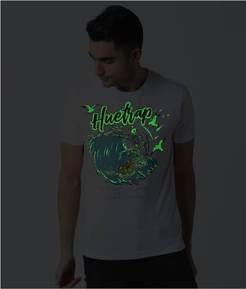 Huetrap Pack of 1 Cotton Regular Fit Men's T-Shirt ( White )