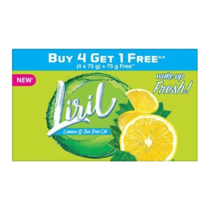 Liril Bathing Soap Lemon & Tea Tree Oil B4G1