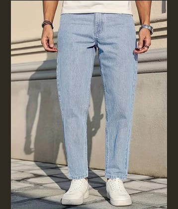 Niffer Fashion Basic Men's Jeans - Light Blue ( Pack of 1 )