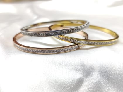 Stones Bracelet-Gold-W- 60mm H-52mm