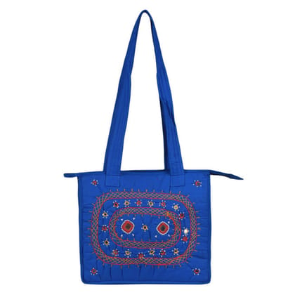 Banjara Handmade Handicraft Bag Blue Color