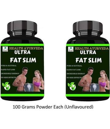 Health Ayurveda Ultra Fat Slim | Weight Loss Powder 200 Gm Pack of 2