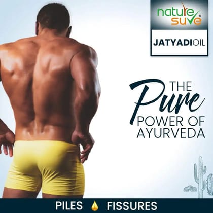 Nature Sure Jatyadi Oil For Piles And Fissures In Men And Women - 30Ml-1 Pack