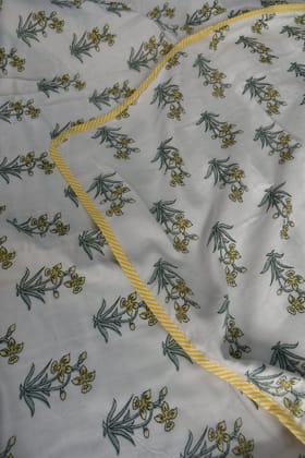 Yellow Buti  Mul Mul Dohar : Sunny Delight Single (Pair) Yellow Buti  Mul Mul Dohar : Sunny Delight Single (Pair)