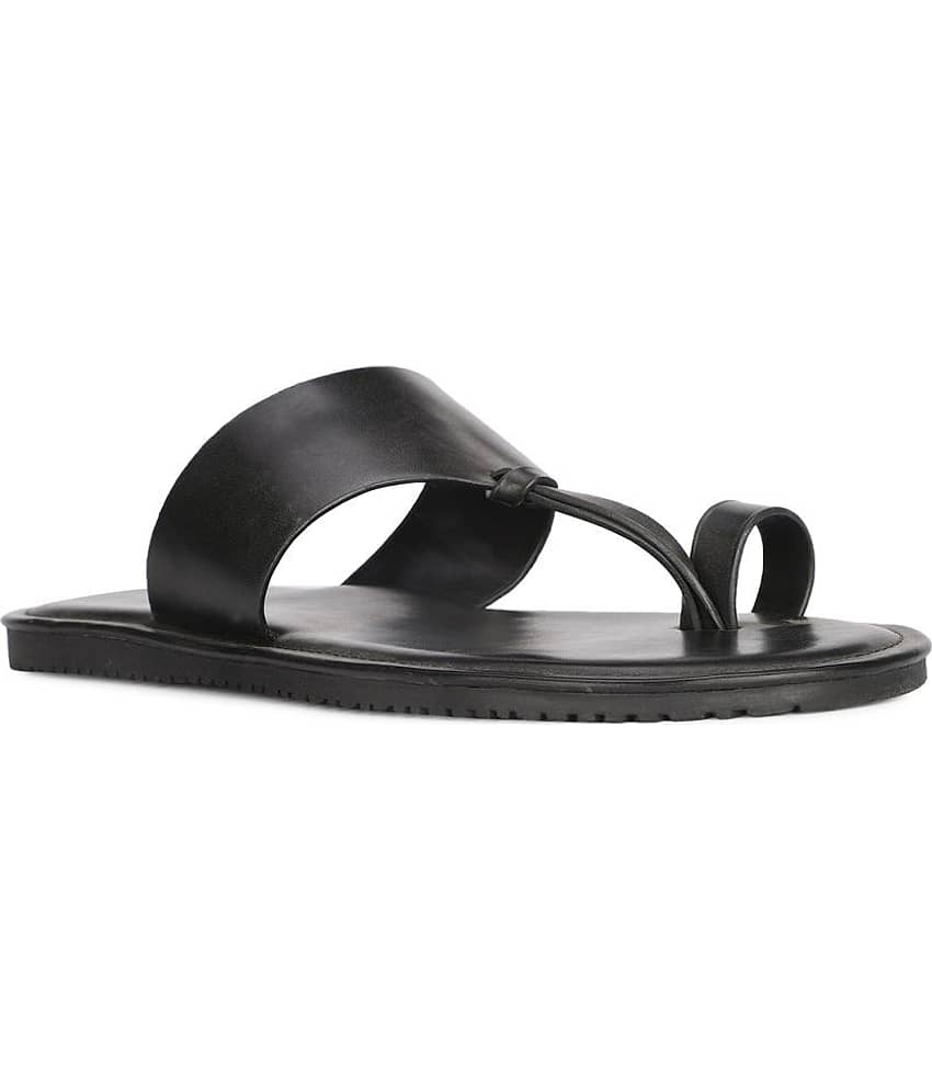 Bata - Black Men's Sandals